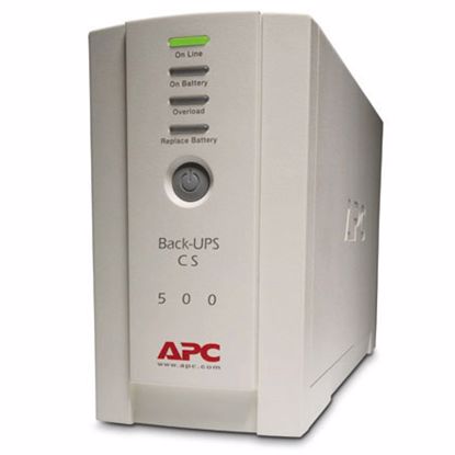 Fotografija izdelka APC Back-UPS CS BK500 offline 500VA 300W UPS 120 V brezprekinitveno napajanje