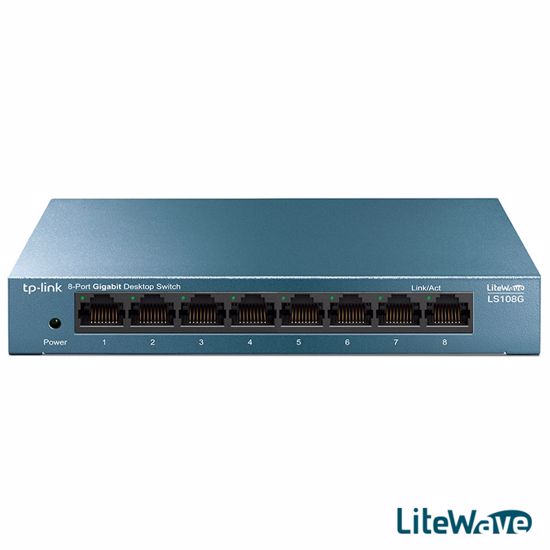 Fotografija izdelka TP-LINK LiteWave LS108G 8-port gigabit mrežno stikalo-switch