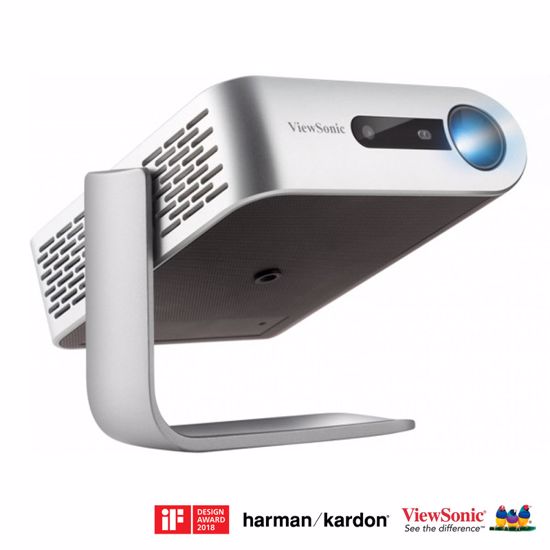 Fotografija izdelka VIEWSONIC M1+ WVGA 300A 120000:1 LED harman/kardon WiFi/Bluetooth prenosni projektor