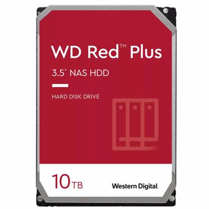 Fotografija izdelka WD Red Plus 10TB 3,5" SATA3 256MB (WD101EFBX) NAS trdi disk