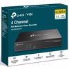 Fotografija izdelka TP-LINK VIGI NVR1004H-4P 4 CHANNEL 2xUSB 2.0 HDMI/VGA/LAN Mini PC, video snemalnik