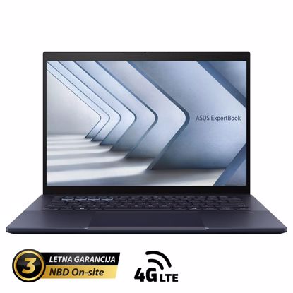 Fotografija izdelka ASUS ExpertBook B5 14" (35,56cm) na dotik WQXGA Ultra 7 155H 16GB 1TB 4G Windows 11 Pro prenosni računalnik (B5404CMA-4G-WB73D0X)