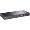 Fotografija izdelka TP-LINK TL-SL1218MP 16-Port 10/100 2-port gigabit 16xPoE+ 250W 2xSFP rack mrežno stikalo-switch