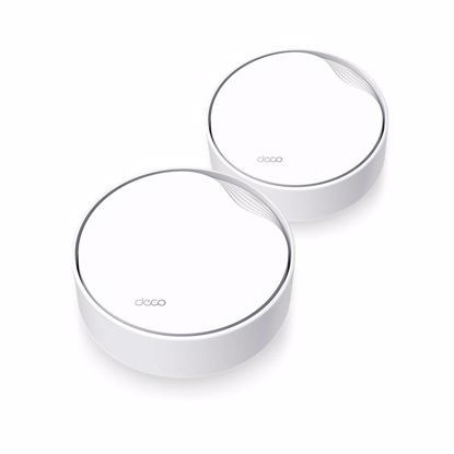 Fotografija izdelka TP-LINK Deco X50-PoE AX3000 WiFi 6 Mesh 2-pack usmerjevalnik / dostopna točka-AP