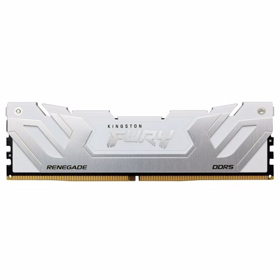 Fotografija izdelka KINGSTON FURY Renegade 24GB (1x24GB) 8400MT/s DDR5 CUDIMM CL40 KF584CU40RW-24 WHITE ram pomnilnik