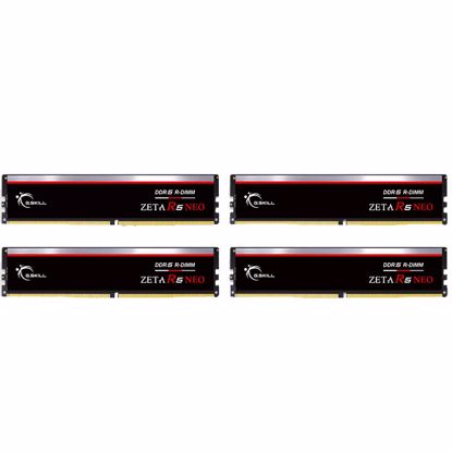 Fotografija izdelka GSKILL Zeta R5 Neo 128GB (4x32GB) 6000MT/s DDR5 CL30 F5-6000R3036G32GQ4-ZR5NK ram pomnilnik