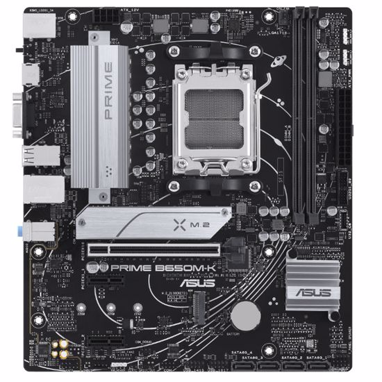 Fotografija izdelka ASUS Prime B650M-K AM5 USB3.2 DDR5 ARGB mATX osnovna plošča