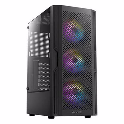 Fotografija izdelka ANTEC AX20 Midi-T ATX RGB (0-761345-10060-1) okno gaming črno ohišje