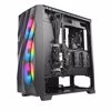 Fotografija izdelka ANTEC DF700 FLUX mid-Tower RGB (0-761345-80070-9) gaming okno črno ohišje